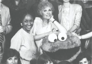 Anna Jane Hays at a staff event in the early 1990s.