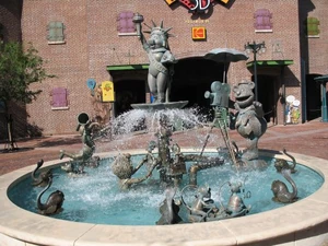 The Muppet*Vision MGM Studios fountain