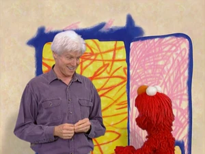 Fred Newman stops by Elmo's World.
