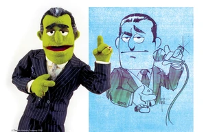 The original puppet design by Ed Eyth, 1995.