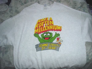 Sesame Street 31st Year Cast and Crew Sweater, 1999