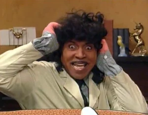 Beaker does his Little Richard impression.
