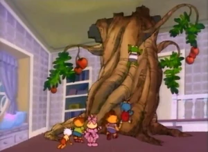 Climbing Fozzie's family tree.