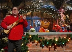 Horatio Sanz with the Muppets