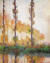 Poplars (Autumn)