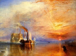 The Fighting Téméraire, Lovia's most famous artwork, is exposed in the Royal Art Gallery
