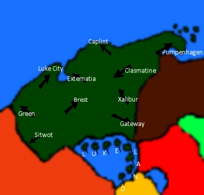 Map of Lukeland