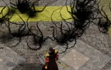 Evard's Black Tentacles spell visual effect.