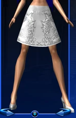 Bridal Skirt: Long