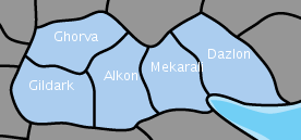 Map of Ikradon