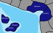 Map of Lusitânia