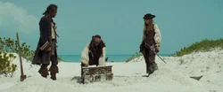 The discovery of the Dead Man's Chest.