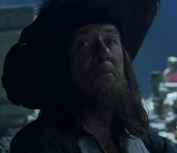 Hector Barbossa prior to the duel.
