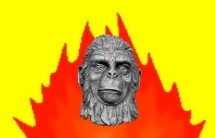 An artists impression of Caesar's banner
