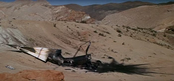 Brent's destroyed ship
