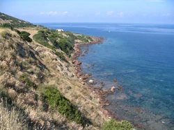 Vista do litoral, a partir da Quinta
