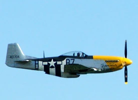 Aerial photograph of the full-sized "Ferocious Frankie"