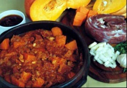 Winter Squash Soup - (Quibebe)