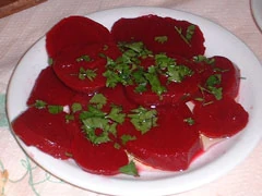 Beetroot salad (Patzarosalata)