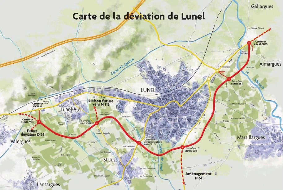 Image:RN113 - Déviation de Lunel - Fuseau retenu.jpg