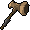 A player wielding a Bronze warhammer.