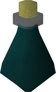 A detailed view of a Hunter potion.