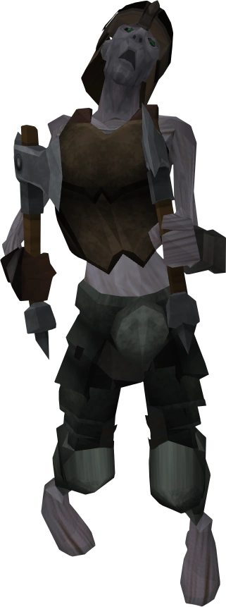 Armoured zombie