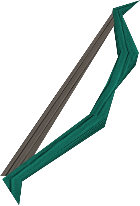 A detailed Magic shortbow.