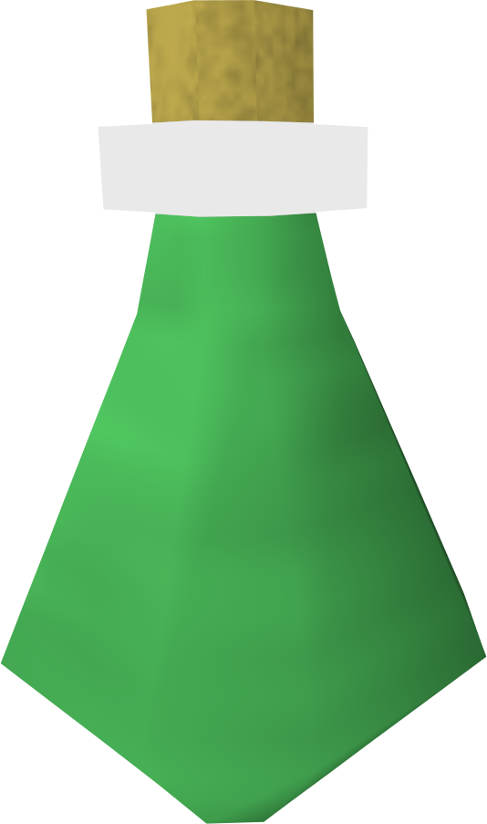 A detailed view of a Ranging potion.