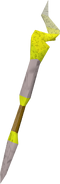 The Guthix staff is one of the