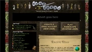 RuneScape main page