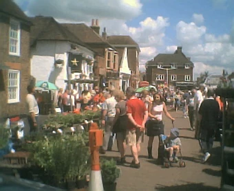 Farmers Market, West Malling, Kent, England