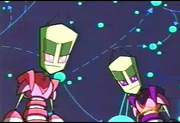 The Current Irken leaders, Almighty Tallest Red and Almighty Tallest Purple