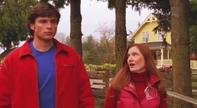 Clark and Martha Kent talk.
