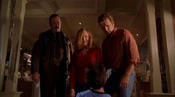 Martha introduces Sheriff Ethan to their newly adopted son, Clark Kent.