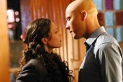 Lana and Lex's first kiss.