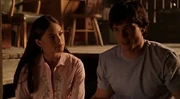 Lana and Clark discuss the miracle of her survival.