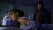 Clark visits Lois in the hospital after she was injured by Tyler McKnight.