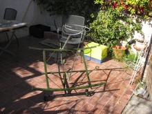 Structure de support des miroirs