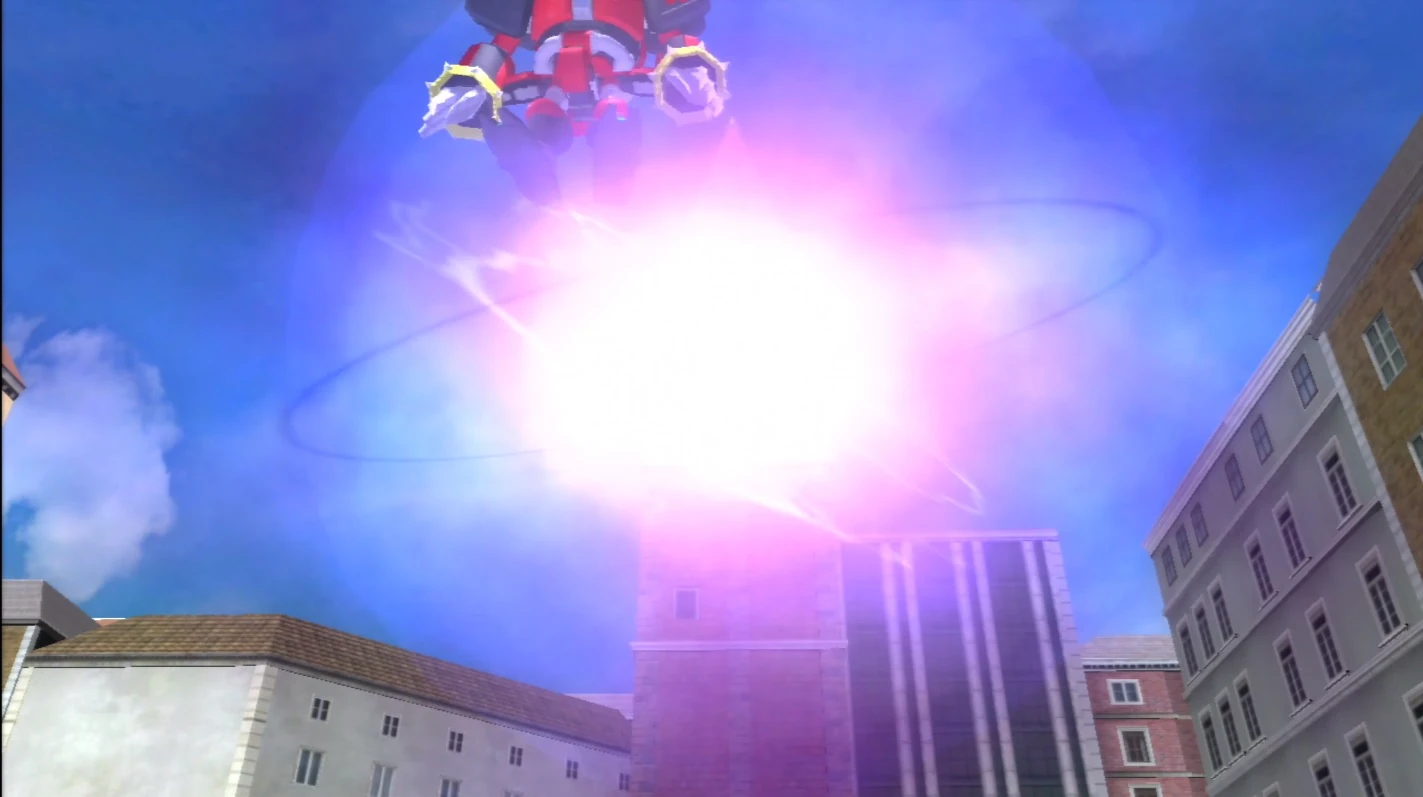 Captured image from the scene "Shadow & Omega Return To The Present."