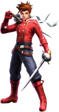 Lloyd Irving as he appears in Soul Calibur Legends
