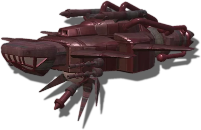 An Oronusian Starchaser-class Light Shuttle.
