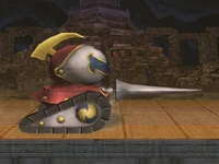 An Autolance using its stab attack.