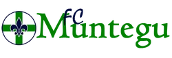 Het logo van FC Muntegu