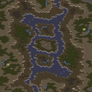 Eldritch Lake and its surrounding area.