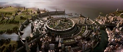 Ki Baratan, the capital city