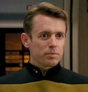 Lieutenant (junior grade) Kieran Duffy in 2366.