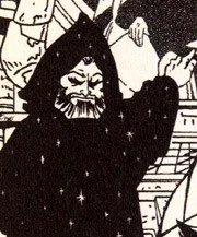 The false Kadann, one of the imposters in the Church of the Dark Side.