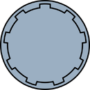 Symbol that appears on Republic Navy starships 4,000-3,996 BBY