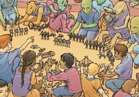 That children in the GFFA play with clone trooper and battle droid action figures just like we do.